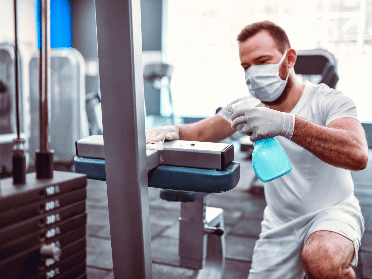 gym cleaning